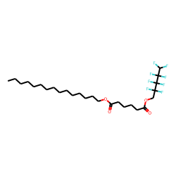 Adipic acid, 2,2,3,3,4,4,5,5-octafluoropentyl pentadecyl ester