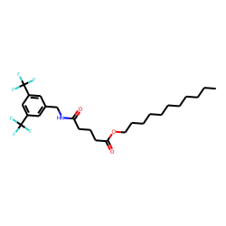 Glutaric acid, monoamide, N-(3,5-di(trifluoromethyl)benzyl)-, undecyl ester
