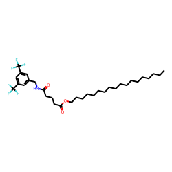 Glutaric acid, monoamide, N-(3,5-di(trifluoromethyl)benzyl)-, octadecyl ester
