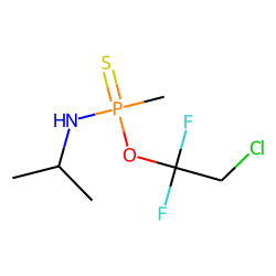O-(2-Chloro-1,1-difluoroethyl)-N-isopropylamidomethanethionophosphonate