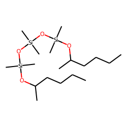 Silane, dimethyl(dimethyl(dimethyl(2-hexyloxy)silyloxy)silyloxy)(2-hexyloxy)-