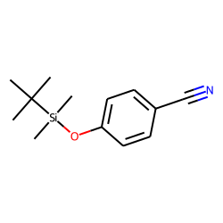 4-Cyano-1-dimethyl(tert-butyl)silyloxybenzene