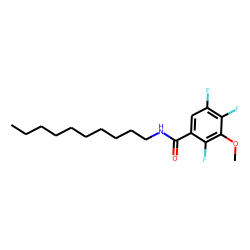 Benzamide, 2,4,5-trifluoro-3-methoxy-N-decyl-