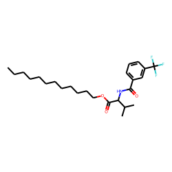 L-Valine, N-(3-trifluoromethylbenzoyl)-, dodecyl ester