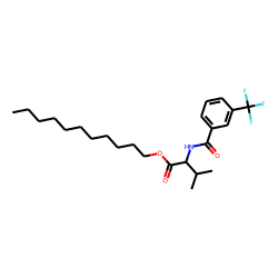 L-Valine, N-(3-trifluoromethylbenzoyl)-, undecyl ester