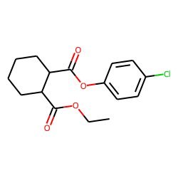1,2-Cyclohexanedicarboxylic acid, 4-chlorophenyl ethyl ester