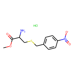 Alanine, 3-[(p-nitrobenzyl)thio]-, methyl ester, hydrochloride, l-