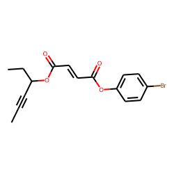 Fumaric acid, 4-bromophenyl hex-4-yn-3-yl ester