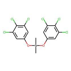 Silane, dimethyldi(3,4,5-trichlorophenoxy)-