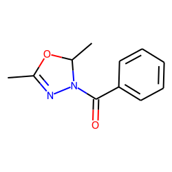 2,5-Dimethyl-4-benzoyl-1,3,4-oxadiazoline