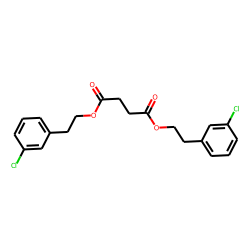 Succinic acid, di(3-chlorophenethyl) ester