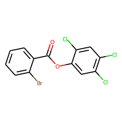 2-Bromobenzoic acid, 2,4,5-trichlorophenyl ester