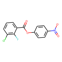 3-Chloro-2-fluorobenzoic acid, 4-nitrophenyl ester