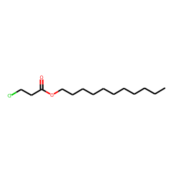 3-Chlropropionic acid, undecyl ester