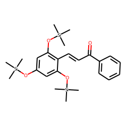 Chalcone, 2',4',6'-trihydroxy, TMS