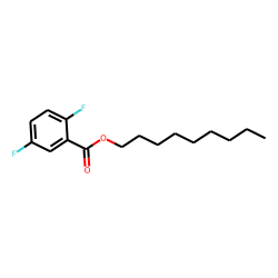 2,5-Difluorobenzoic acid, nonyl ester