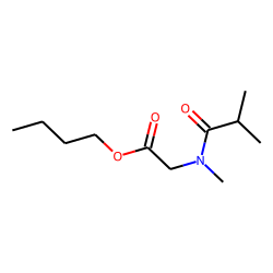 Sarcosine, N-isobutyryl-, butyl ester