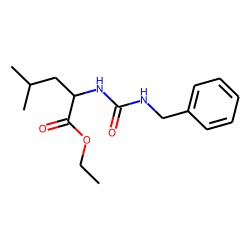 1-Benzyl-3-(1-carbethoxy-3-methylbutyl) urea