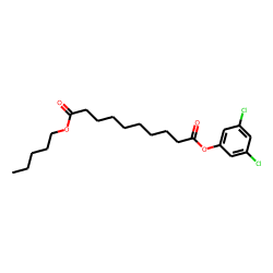 Sebacic acid, 3,5-dichlorophenyl pentyl ester