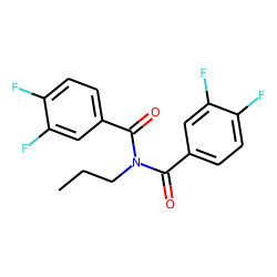 Benzamide, 3,4-difluoro-N-(3,4-difluorobenzoyl)-N-propyl-