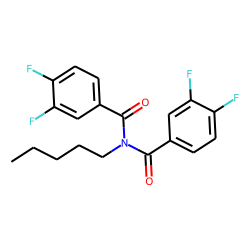 Benzamide, 3,4-difluoro-N-(3,4-difluorobenzoyl)-N-pentyl-