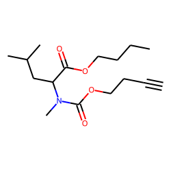 L-Leucine, N-methyl-N-(but-3-yn-1-yloxycarbonyl)-, butyl ester