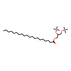 Eicosanoic acid, 2,3-bis[(trimethylsilyl)oxy]propyl ester