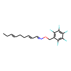 (E,Z)-2,6-Nonadienal, PFBO # 2