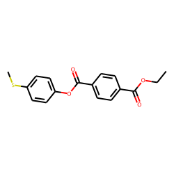Terephthalic acid, ethyl 4-methylthiophenyl ester