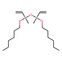 Silane, methylvinyl(hexyloxy)(methylvinylhexyloxysilyloxy)-