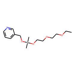 3-(3,3-Dimethyl-2,4,7,10-tetraoxa-3-siladodec-1-yl)pyridine