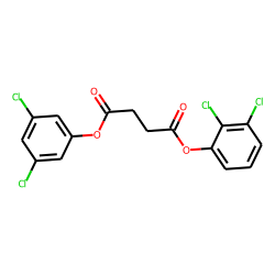 Succinic acid, 2,3-dichlorophenyl 3,5-dichlorophenyl ester
