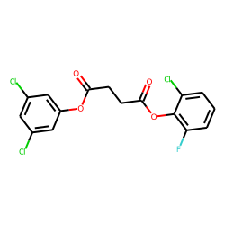 Succinic acid, 2-chloro-6-fluorophenyl 3,5-dichlorophenyl ester