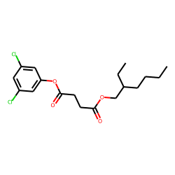 Succinic acid, 2-ethylhexyl 3,5-dichlorophenyl ester
