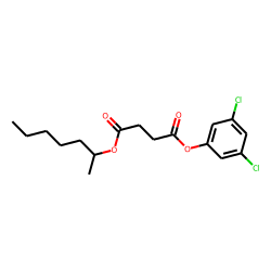 Succinic acid, hept-2-yl 3,5-dichlorophenyl ester