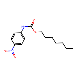 Carbamic acid, N-(4-nitrophenyl)-, heptyl ester
