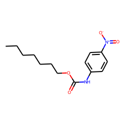 p-Nitro carbanilic acid, n-heptyl ester