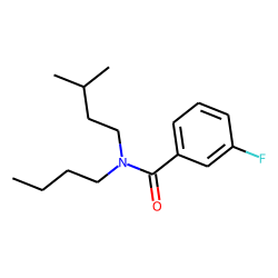 Benzamide, 3-fluoro-N-butyl-N-3-methylbutyl-