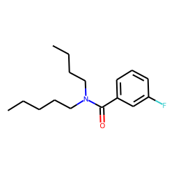 Benzamide, 3-fluoro-N-butyl-N-pentyl-