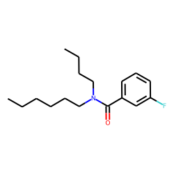 Benzamide, 3-fluoro-N-butyl-N-hexyl-