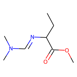 L-2-Aminobutyric acid, N-dimethylaminomethylene-, methyl ester