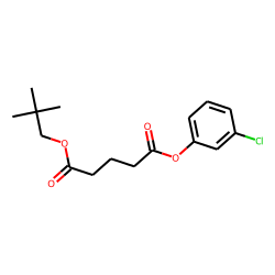 Glutaric acid, 3-chlorophenyl neopentyl ester
