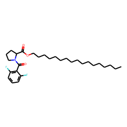 L-Proline, N-(2,6-difluorobenzoyl)-, heptadecyl ester