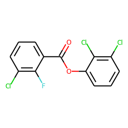 3-Chloro-2-fluorobenzoic acid, 2,3-dichlorophenyl ester