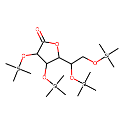 Talonic acid, 2,3,5,6-tetrakis-O-(trimethylsilyl)-, lactone