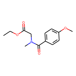 Sarcosine, N-(4-methoxybenzoyl)-, ethyl ester