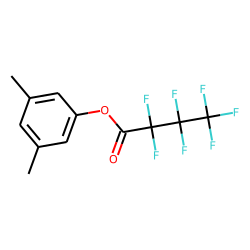 Heptafluorobutyric acid, 3,5-dimethylphenyl ester
