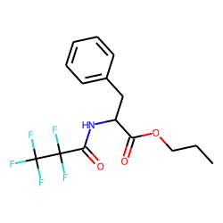 l-Phenylalanine, n-pentafluoropropionyl-, propyl ester