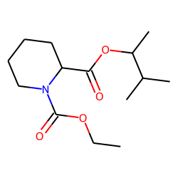L-Pipecolic acid, N(O,S)-ethoxycarbonyl, (S)-(+)-3-methyl-2-butyl ester