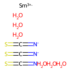 Samarium isothiocyanate hexahydrate